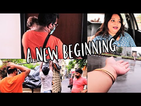 Moved into a new place | The Shifting Day | My puppies' reaction to new place Video
