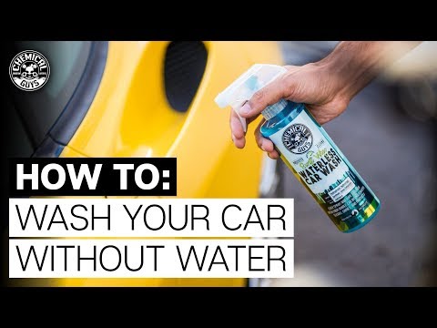 How to Wash Your Car Without Water - No Hose Waterless Car Wash - Chemical Guys