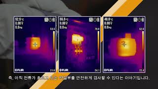 데이터 로깅기능의 FLIR CM275 IGM™ (열화상측정) 클램프 미터 

