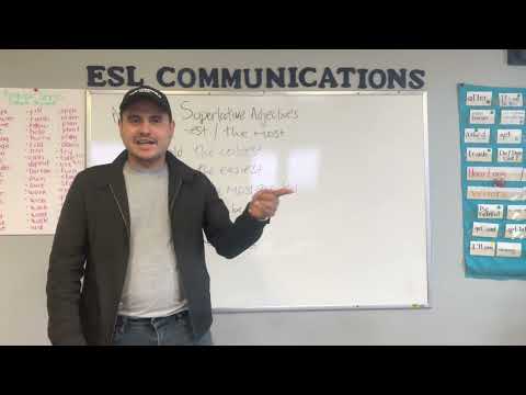 SUPERLATIVE ADJECTIVES #2   -est/the most.  Práctica estos ejercicios