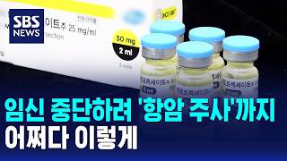 임신 중단하려 '항암 주사'까지..어쩌다 이렇게 / SBS 모닝와이드 2부