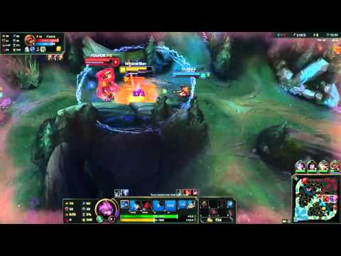 Kennen support Jinx vs Soraka and lucian bot ranked season 6 patch 6.6