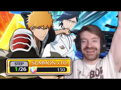 THE SUMMON LUCK NEVER LEFT!! TRUE SHIKAI ICHIGO DECEIT SUMMONS! | Bleach: Brave Souls