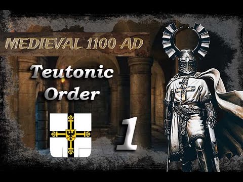 Total War Rome 2 - 1100 AD campaign - Teutonic Order  #1 - Helfen, Wehren, Heilen !