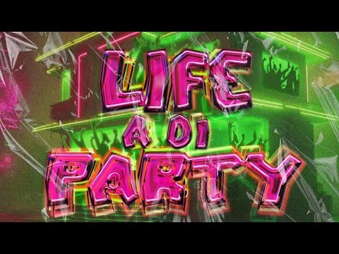 Rajahwild, Najeeriii - Life A Di Party (VISUALIZER)