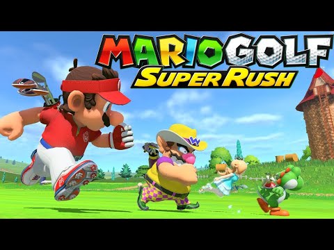 Part of a video titled Mario Golf: Super Rush - SPEED GOLF!!! (4-Player Gameplay)