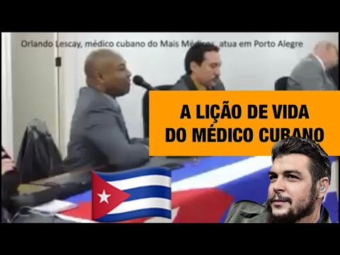 O dia em que um médico cubano deu uma lição de vida
