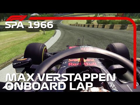 Max Verstappen Onboard Lap | 1966 Belgium Grand Prix