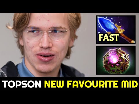 TOPSON vs AME with his New Favourite Midlane Hero 7.31 Dota 2