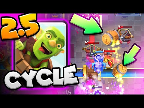 WOW... 2.5 GOBLIN BARREL CYCLE IS INSANE