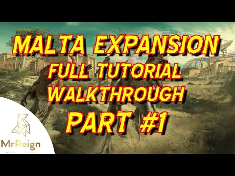 Jurassic World Evolution 2 Malta Expansion - Full Tutorial Walkthrough - All Islands 5 Stars Part #1