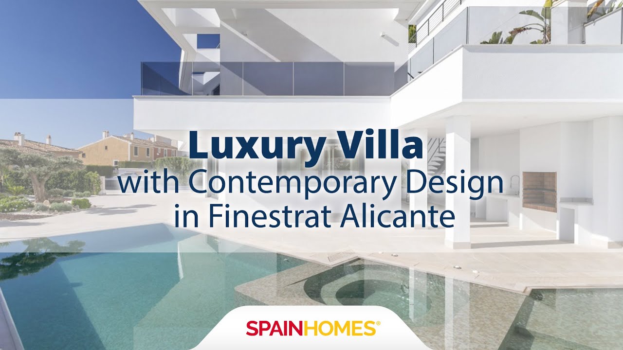 Luxury Villa with Contemporary Design in Finestrat Alicante