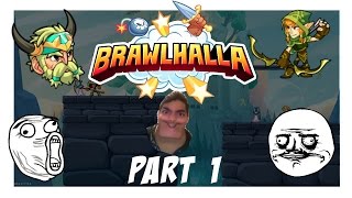 Brawlhalla- I won!! agenst bots...- pt.1