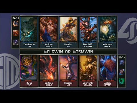 CLG vs TSM Game 1 Highlights - COUNTER LOGIC GAMING vs TEAM SOLOMID - Week 2 NA LCS SUMMER 2015