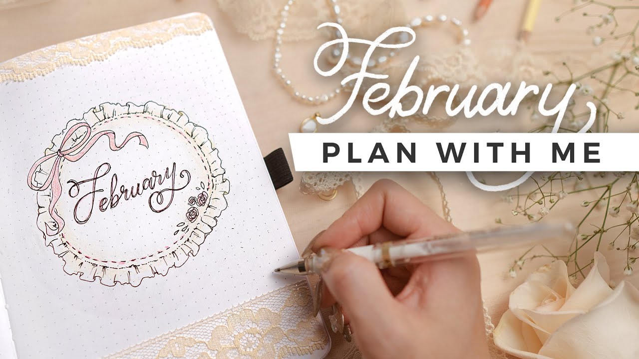 PLAN WITH ME | February 2023 Bullet Journal Setup