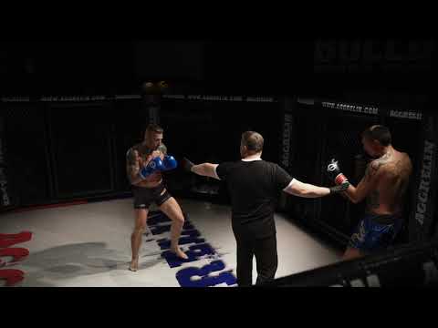 Aggrelin 28 - Fabian Ahrweiler (Kickboxen Siegen) vs Armondis Degimas (Kongs Gym Stuttgart)