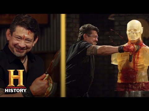 Forged in Fire: Deadly Vajra-Mushti CARVES UP the Final Round (Season 8) | History