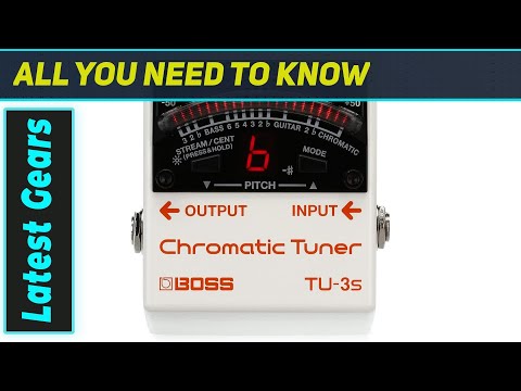 Boss TU-3S Chromatic Tuner for Stringed Instruments - White image 6