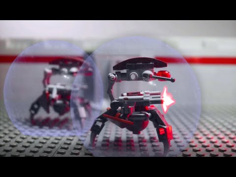 Destroyer Droids (Droidekas) #Starwars #Lego #Brickfilm