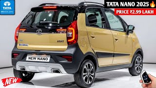 TATA दिवाली धमाका कल होगी Launch New-Gen NANO🇮🇳|| 2025 TATA NANO EV🔥|| ₹2.27 Lakh Price Book Now.👌👌