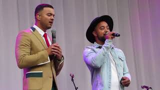 Silent Night ~ Guy + Chris Sebastian (Sebastian Foundation Carols In The Crescent 2018)