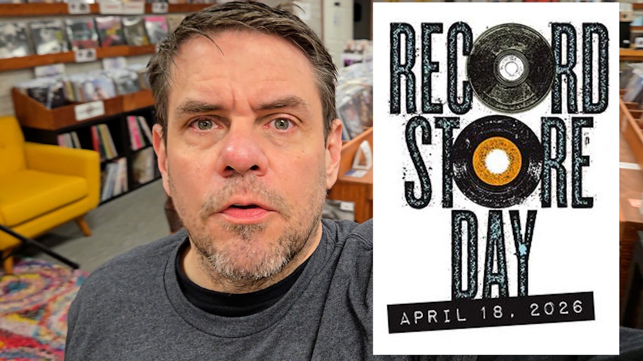 Record Store Day 2026... The crowd and all 3 Records I Acquired!  #rsd2026