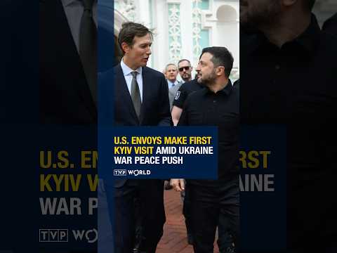 US envoys make first #Kyiv visit amid #Ukraine war peace push
