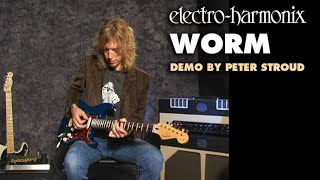 Electro-Harmonix Worm Analog Wah / Phaser / Vibrato / Tremolo Pedal (Demo by Peter Stroud)