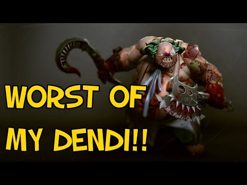 Dota 2 - Dendi Pudge On My Bad Day! (Pudge)
