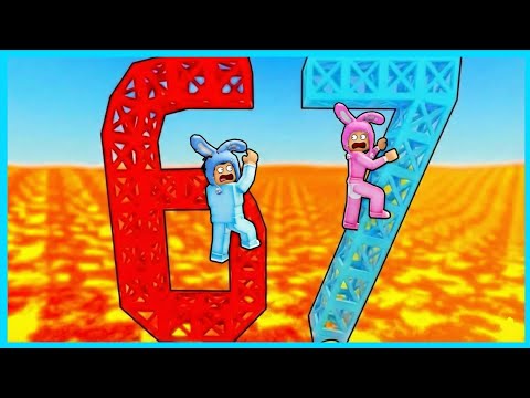 MIPAN & ZUZUZU Panik Sama Banjir Lava Yang Sangat Mengerikan! ROBLOX