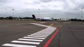 preview picture of video 'Brussels Airlines at Antwerp Airport'