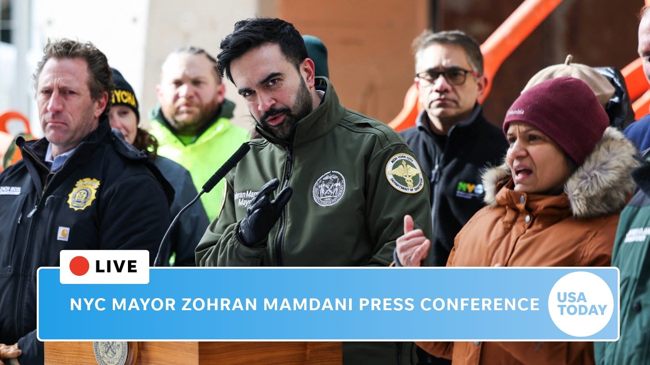 Live: Zohran Mamdani holds press conference with NYPD  after explosive device thrown at protest