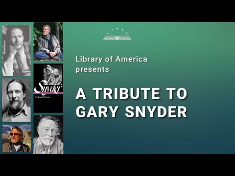 A Tribute to Gary Snyder