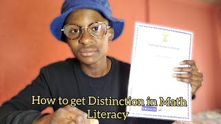 How to get a distinction in Math Literacy (Study Tips)