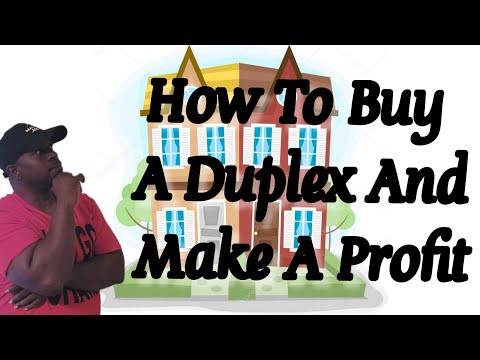 How To Buy A Duplex And Make A Profit. #realestate  #viral  #fyp