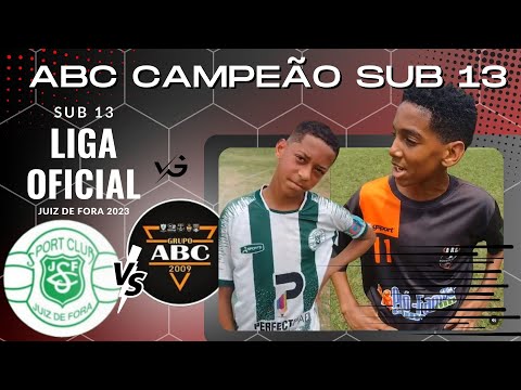 LIGA OFICIAL JF - ABC vs SPORT - SUB 13 07/10/2023