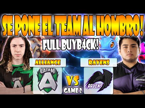 ALLIANCE.LATAM VS RAVENS BO3[GAME 2]BENJAZ, DAAD VS LUMIERE - DPC SA 2023 TOUR 1: DIVISION 1-DOTA 2