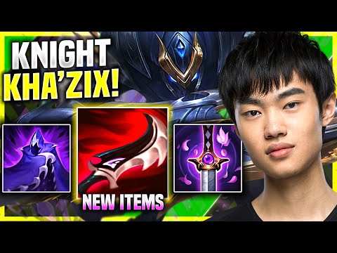 KNIGHT PICKS KHA'ZIX WITH NEW ITEM DUSKBLADE! - TES Knight Plays Kha'Zix Jungle vs Jarvan IV!