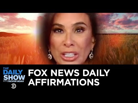 Daily Affirmations with Fox News’s Jeanine Pirro | The Daily Show