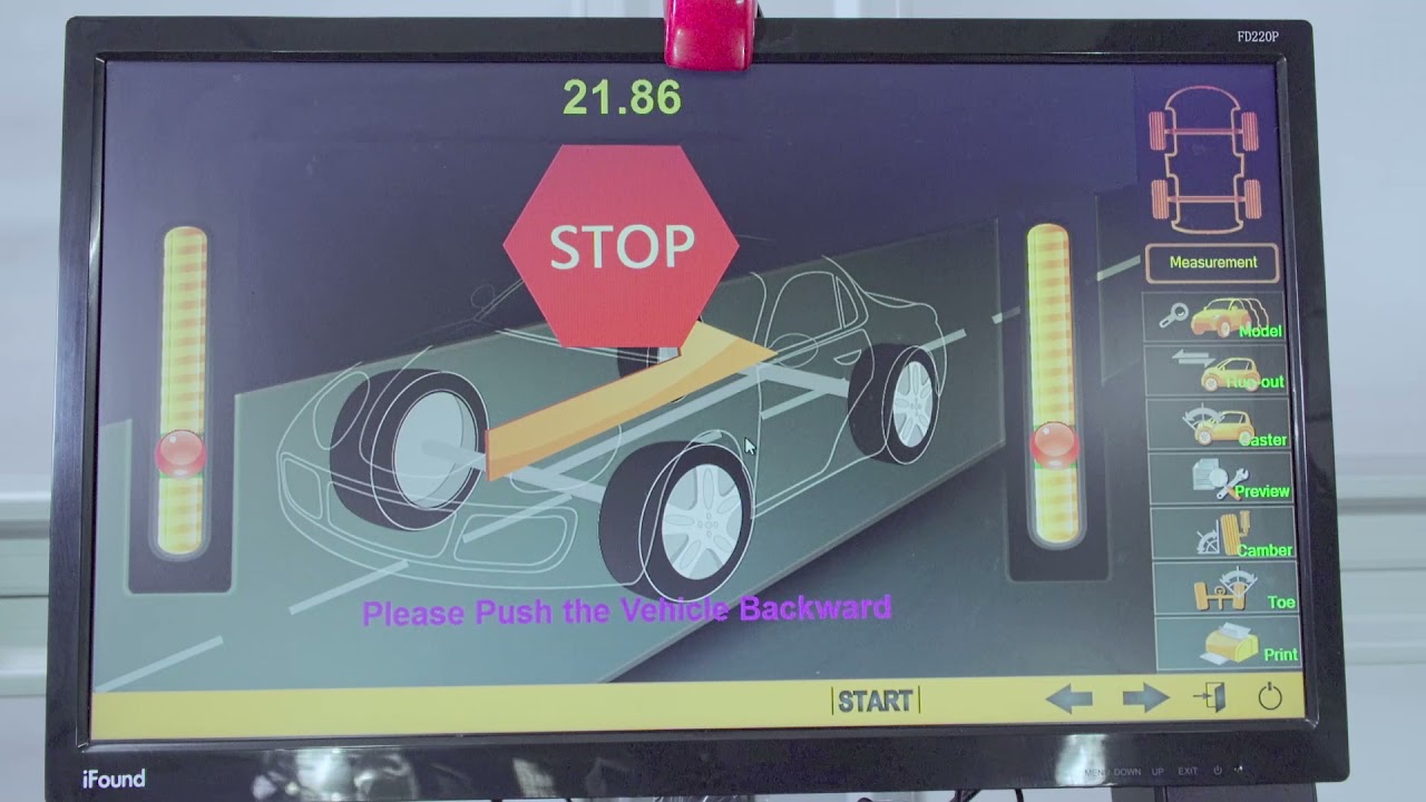 Elite-300 3D Wheel Alignment machine demonstration at Zozo Auto Mechanic & body shop