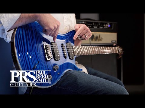 PRS Modern Eagle V Private Stock - Aquamarine Dragons Breath w/ Blue Luminlays image 18