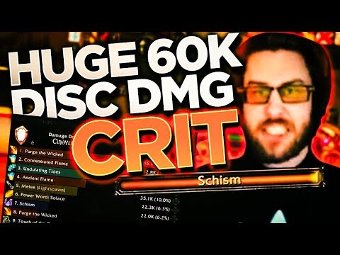 HUGE 60k Concentrated Flame DISC CRIT! 8.2 Discipline Priest PVP | Cdew