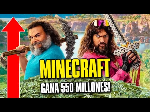 Una película de Minecraft arrasa en taquilla con $58 millones en su primer día