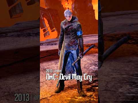 Vergil DMC1 to DMC: Peak of Combat (2001-2024) Evolution - Devil May Cry