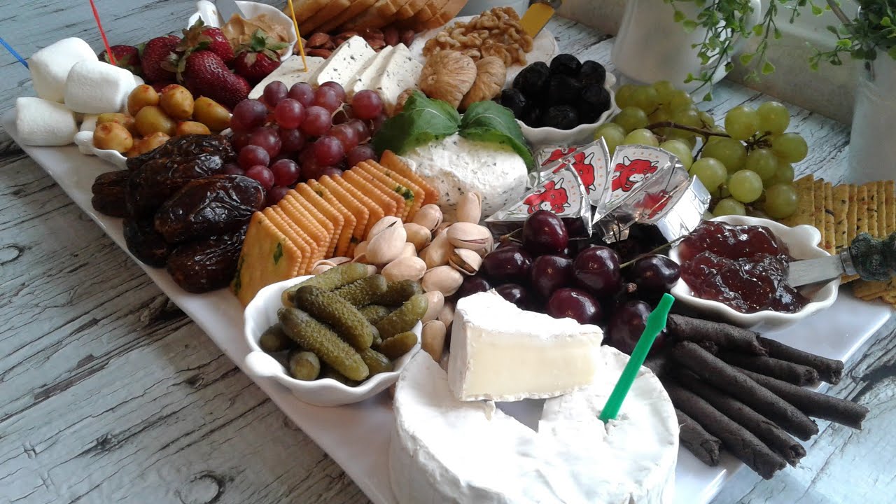 préparez ce bon et beau plateau de fromages qui donne l'eau à la bouche! Tasty # 20