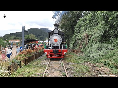 🇧🇷  Somente a locomotiva 232 / Only steam locomotive 232 - (Brasil)