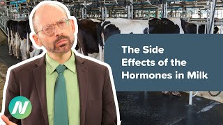 The Side Effects of the Hormones in Milk