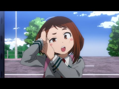 Uraraka's Reaction to Deku's haircut!: My Hero Academia Final Season 