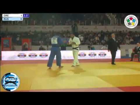 Judo Grand Slam Moscow 2012  -90kg ILIADIS Ilias (GRE)-MAGOMEDOV Kamil (RUS)