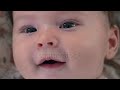 Curious Baby Face Close Up Babybigeyes